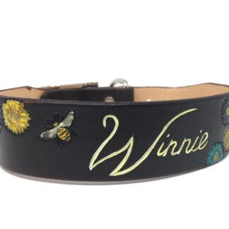 Bison Brown Bee Collar