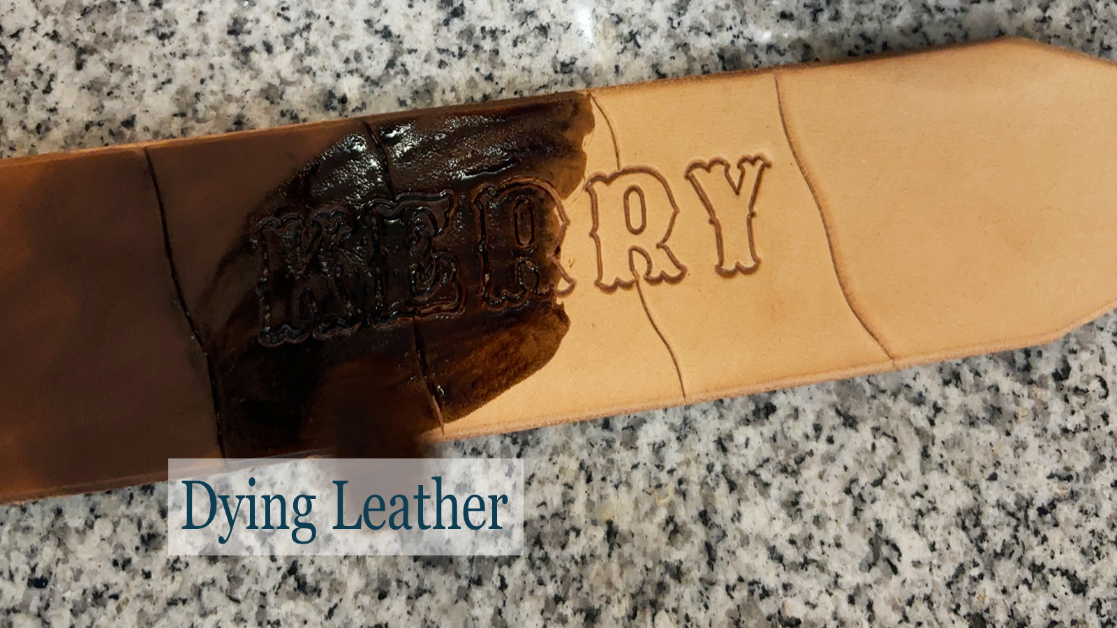 Leather is Dyed