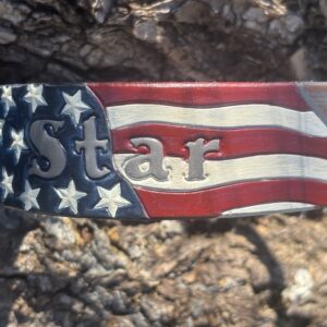 Antique Gray Flag Collar